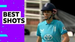 Bouchier half-century gives England chance of first ODI win