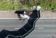 CCTV shows moments before driver caused son's death