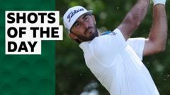 Homa, Spieth & Woods star in day two's best shots