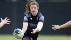 Naval officer set for Wales debut against Ireland