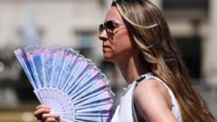 UK sees hottest June day on record as 36.1C recorded in Hampshire