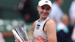 Rybakina beats Sabalenka to win Indian Wells title