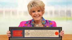Gloria Hunniford given Freedom of the City honour