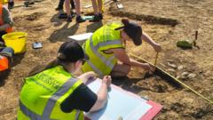Medieval buildings found in sunken village dig