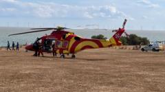 Man pulled from the sea off Essex dies