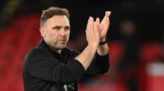 Eustace hails hat-trick hero Morris