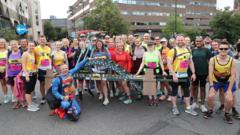 Thousands take part in Great North Run