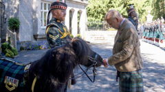 In pictures: King Charles arrives at Balmoral
