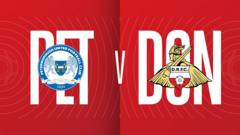 Peterborough hold on to beat Doncaster