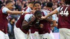 Five teams separated by two points - race for Europe is intensifying