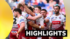 Wigan hold out for derby win over St Helens