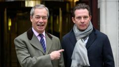 Farage recruits tycoon Nick Candy as Reform UK treasurer