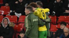 Sargent set for Canaries return against Addicks