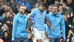 Man City confirm Rodri has injured knee ligament