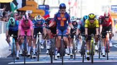 Van Uden wins sprint as Pedersen retains race lead