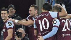 West Ham cruise past Freiburg to reach quarter-finals