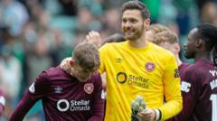 Wilson's Scotland call creates 'incredible' double for Hearts