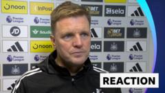 Newcastle 'close to our best' in win over Man City - Howe