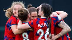 Rangers maintain SWPL lead with victory at Hibs