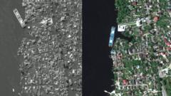 Спутниковые снимки Херсонской области
