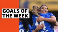 Kerr's 'instinctive' chip features in WSL's best goals