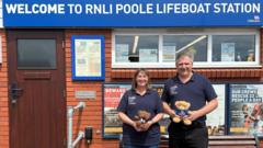 Couple visit all 289 lifeboat stations in the UK