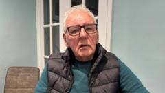 Blwyddyn 'anodd iawn' i Noel Thomas wedi diagnosis o ganser