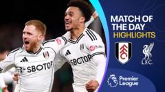 Reed's stoppage‑time strike earns Fulham dramatic draw with Liverpool