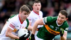 Tyrone to face champions Kerry in All-Ireland quarter-final