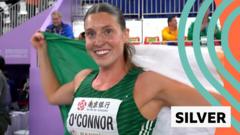Ireland's O'Connor wins world pentathlon silver