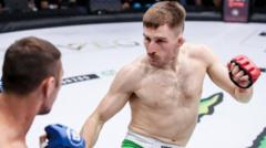 'Euphoric' Johns makes MMA return after year of loss