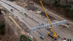 M25 Closures: Motorway Set For Second Full Weekend Closure - BBC News