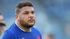 France prop Haouas given jail sentence for hitting wife