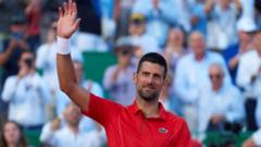 Djokovic beats De Minaur to reach Monte Carlo semis