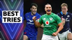 Watch best tries from this year's Six Nations
