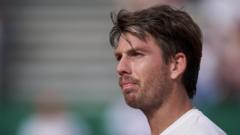 Norrie and Evans out in Monte Carlo first round