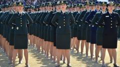 South Korean military parade. File image