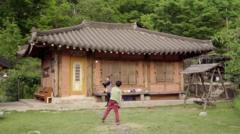 South Korea traditional house