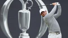 McIlroy three back as Fitzpatrick shares Open lead