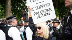 Met charge 47 more over alleged support for Palestine Action