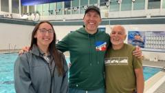 Leisure centre worker saves swimmer's life twice