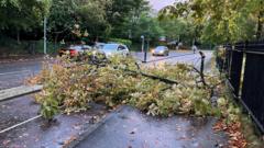 Storm Amy danger warnings issued as 100mph gusts forecast