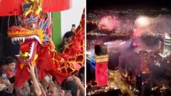 Watch Lunar New Year celebrations around the world