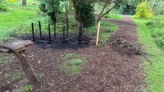Warning after series of ‘deliberate’ fires at park