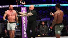 Schilling quits 37 seconds into MMA return after headbutt