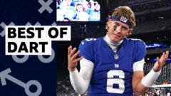 Rookie Dart helps Giants shock Eagles - best plays