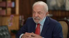 I have no relationship with Trump, Brazil's President Lula tells BBC