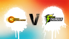 Sydney Thunder beat Perth Scorchers – BBL scorecard