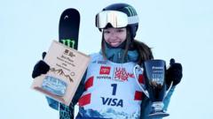Atkin claims freeski halfpipe silver in Aspen
