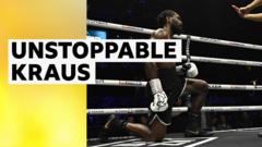 Kraus stops Crighton in second round